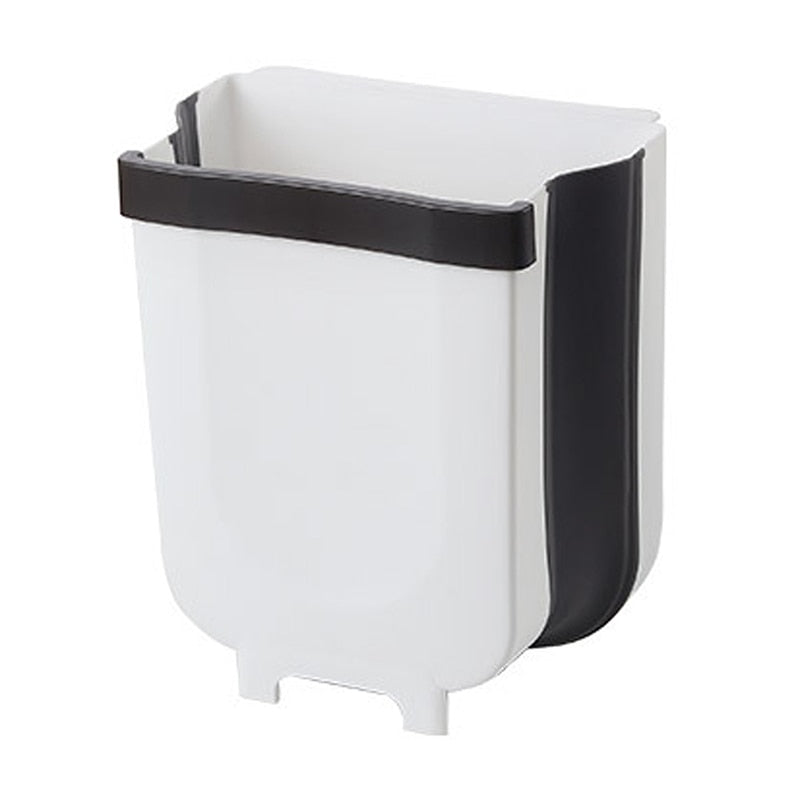 Wall Mounted Folding Waste Bin